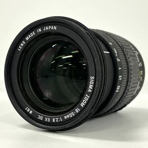【3T87】1円スタート SIGMA ZOOM 18-50mm 1:2.8 EX DC Φ67 シグマ カメラ レンズ 