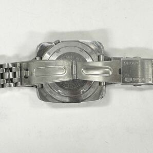 【3M83】1円スタート SEIKO 5 SPORTS 23JEWELS / 7S36-0080 セイコー スポーツ 稼働品 青文字盤 自動巻き メンズ 腕時計の画像9