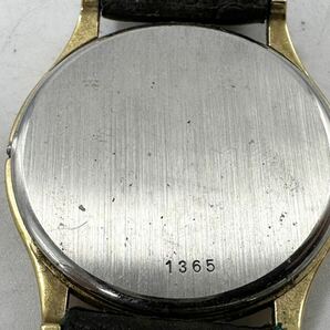 【Z41】1円スタート OMEGA De Ville QUARTZ / 1365 オメガ デビル クオーツ 金色文字盤 メンズ 腕時計 の画像8