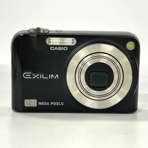 【3A52】1円スタート CASIO EXILIM EX-Z1200 カシオ エクシリム f=7.9-23.7mm 1:2.8-5.4 コンパクト デジタル カメラ コンデジ ブラック 