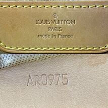 【3N16】1円スタート LOUIS VUITTON / AR0975 ルイヴィトン モノグラム フラネリー トートバッグ 肩掛け _画像3