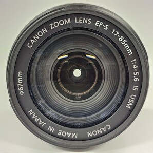 【4K42】1円スタート Canon ZOOM LENS EF-S 17-85mm 1:4-5.6 IS USM キヤノン キャノン ウルトラソニック カメラレンズ 一眼カメラ用レンズの画像2
