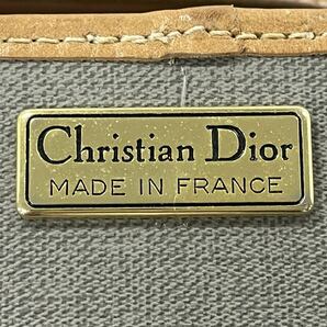 【4M5】1円スタート Christian Dior クリスチャンディオール 斜め掛け ショルダーバッグ CDロゴ レディース の画像3
