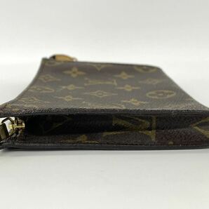 【4R21】1円スタート LOUIS VUITTON / AR0946 ルイヴィトン モノグラム バケット用ポーチ 付属ポーチ ブラウン の画像8