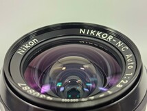 【4A31】1円スタート Nikon NIKKOR-N・C Auto 24mm 1:2.8 ニコン ニッコール カメラレンズ 一眼カメラ用レンズ_画像4