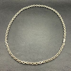 CHROME HEARTS クロムハーツ PAPER CHAIN 20inch ペーパー チェーン 20インチ SILVER 925 シルバー ネックレス ブレスレットの画像2