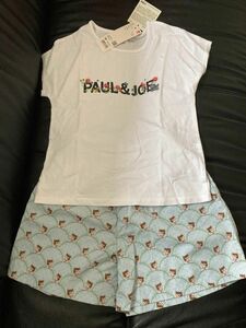 子供　 女の子　１３０　新品　UNIQLO PAUL&JOE 半袖 Tシャツ　ショートパンツ