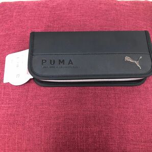 タグ付き　PUMA プーマ クツワ メタルキャットペンケース PM388BK ブラック