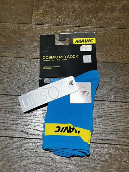 MAVIC/cosmic MIDソックス/サイズ,S/ブルー