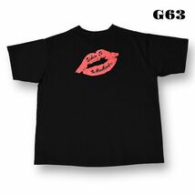 ★早いもの勝ち！ BEDWIN HEART BREAKERS ベドウィン アンド ザ ハートブレイカーズ 半袖 Tシャツ ブラック 黒 No.4 TEE KISS キスマーク_画像2