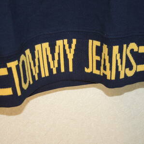 トミージーンズ Tommy Jeans All-Star Denim 男性用 メンズ ポロシャツ 半袖シャツ  XL寸 ネイビー 古着 中古 美品 293の画像6