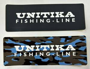 ユニチカ　UNITIKA　フィッシングラインステッカー2種2枚セット