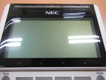 ●NEC● 中古品 / DT500 Series / DTK-24D-1D(WH)TEL / 24ボタン標準電話機（白） / ビジネスフォン_画像4