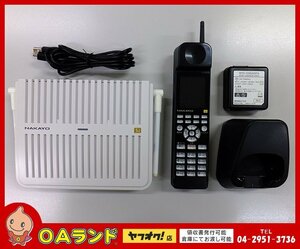 *NAKAYO(nakayo)* secondhand goods / single Zone DECT cordless telephone machine ( black ) / NYC-8Si-DCLLB / black / business phone 