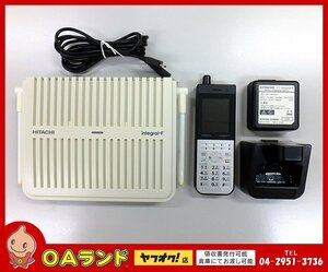 ●HITACHI（日立製作所）● 中古 / シングルゾーンDECTコードレス電話機（黒） / ET-8iF-DCLSB / ビジネスフォン