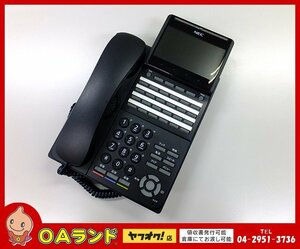 ●NEC● 中古品 / DT900 Series / ITK-24CG-1D(BK)TEL / 24ボタンSIPマルチライン電話機（黒） / ビジネスフォン