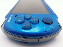 新品同様　バイブラント ブルー　PSP-3000　液晶画面は、完全に無傷、ヤケ無し　ほとんど未使用に近い　付属品も綺麗な美品　全7点セット_画像7