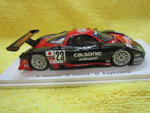 Spark S3579 1/43 Nissan R390 GT1 #23 24H Le Mans 1997 星野一義 E.Comas 影山正彦 直筆サイン入り（ニッサン ル・マン カルソニック_画像7