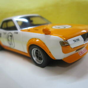 Reve Collection R70141 1/43 トヨタ セリカ 1600GT 1972 日本グランプリTS-a 優勝 #67 舘 信秀 直筆サイン入り（TOYOTA CELICAの画像4