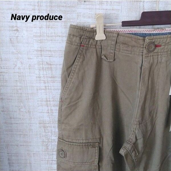 Navy produce カーゴパンツ　タグ付き未使用