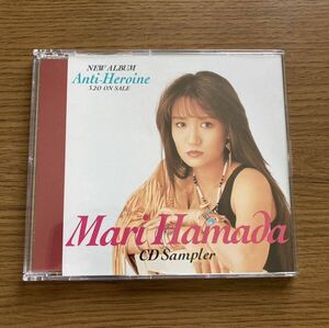 極美品 CD 非売品 浜田麻里 Anti-hiroine アンチ ヒロイン 当時物 レア 廃盤 サンプル 見本盤 プロモ sampler レトロ プロモーション