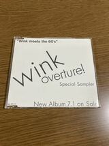 CD 非売品 Wink overture! ウィンク オーバーチュア レア 当時物 サンプル プロモ sampler プロモーションoverture サンプラー_画像1