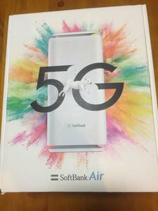 SOFTBANK AIR 5G アクセスポイント確認済み 付属品揃い WiFi 動作確認済