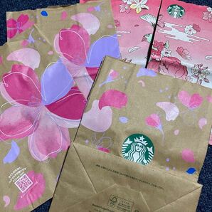 スターバックス　桜　ショッパー　5枚