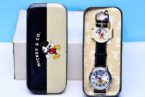  не использовался FOSSIL Fossil Mickey Mouse часы Disney 