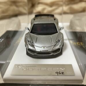 1/64 LB PERFORMANCE ウラカン LP610 ショッシルバー ランボルギーニ ウラカン LB-WORKS リバティウオーク Lamborghini の画像2