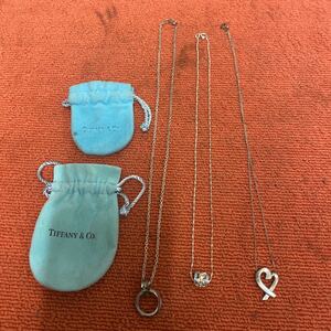 ネックレス まとめ 3点セット TIFFANY & Co. ティファニー シルバー 925 中古品