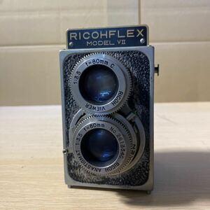 RICOHFLEX MODEL VII リコーフレックス フィルムカメラ 二眼レフ ジャンク 中古品