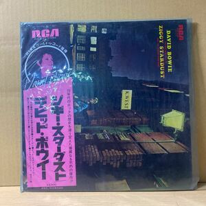 LP レコード 帯付 David Bowie ジギースターダスト デヴィッドボウイ The Rise And Fall Of Ziggy Stardust And The Spiders RVP6127