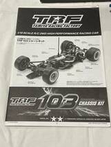 タミヤ 1/10 電動RC TRF103シャーシキット　TRF103　F1　おまけ付き　中古_画像2