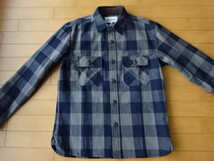 『Meltonコットンシャツジャケット』Mサイズ　メルトン　ジョイントワークス　ベイクルーズ　CPO_画像1