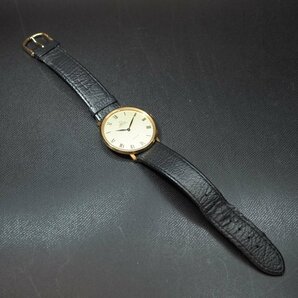 【自動巻き ローマンダイヤル】OMEGA オメガ De Ville デビル GP/レザー SWISS MADE メンズ 腕時計「23900」の画像8