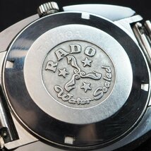 【デイデイト】RADO ラドー BALBOA バルボア SS シルバーカラー 自動巻き オートマティック メンズ 腕時計 「23874」_画像8