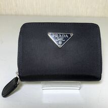 PRADA プラダ ナイロン カードケース コインケース 小銭入れ 黒 BLACK きれい 極美品 高級 ブランド おすすめ 大人気 ヴィンテージ レア_画像1