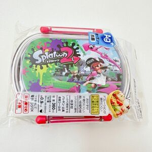 新品 スプラトゥーン2 スケーター お弁当箱 入園 ゲーム 食洗機対応 ランチボックス 名前シール付