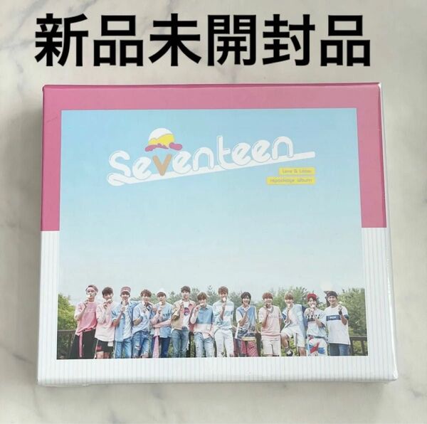 seventeen アルバム　love letter リパケ 新品未開封 トレカ CD