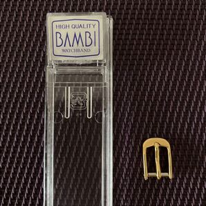 美錠・尾錠(BAMBI 腕時計留め具) 美錠幅7.5mm