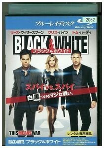 ブルーレイ ブラック&ホワイト リーズ・ウィザースプーン クリス・パイン レンタル落ち LLL09044