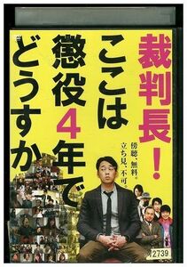 DVD 裁判長!ここは懲役4年でどうすか 設楽統 片瀬那奈 レンタル落ち ZL01401