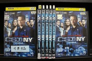 DVD CSI:NY ニューヨーク シーズン3 1〜8巻(4巻欠品) 計7本set ※ケース無し発送 レンタル落ち Z2A314