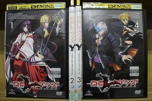 DVD 東京レイヴンズ 1〜4巻セット(未完) ※ケース無し発送 レンタル落ち ZJ1369