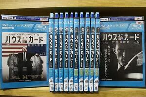 ブルーレイ ハウス・オブ・カード 野望の階段 シーズン1〜2 全12巻 ※ケース無し発送 レンタル落ち ZKK2025