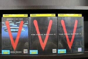 DVD V ビジター オリジナル + ファイナル・バトル 全2巻 計3本set ※ケース無し発送 レンタル落ち Z3T6112