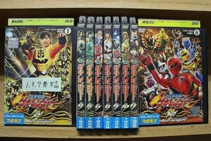 DVD 獣拳戦隊ゲキレンジャー 1〜12巻(1、3、7巻欠品) 計9本set ※ケース無し発送 レンタル落ち ZQ1030