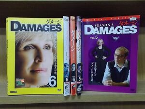 DVD DAMAGES ダメージ シーズン1〜5 シリーズ完結 全28巻 ※ケース無し発送 レンタル落ち ZI6750