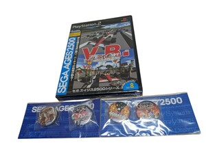 希少　PS2 SEGA AGES Vol.8 バーチャレーシング フラットアウト　未開封